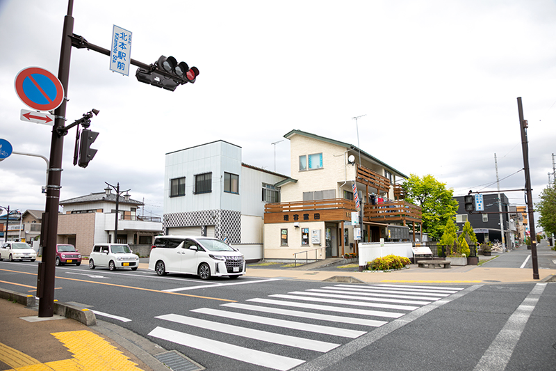 北本駅からお店までのアクセス